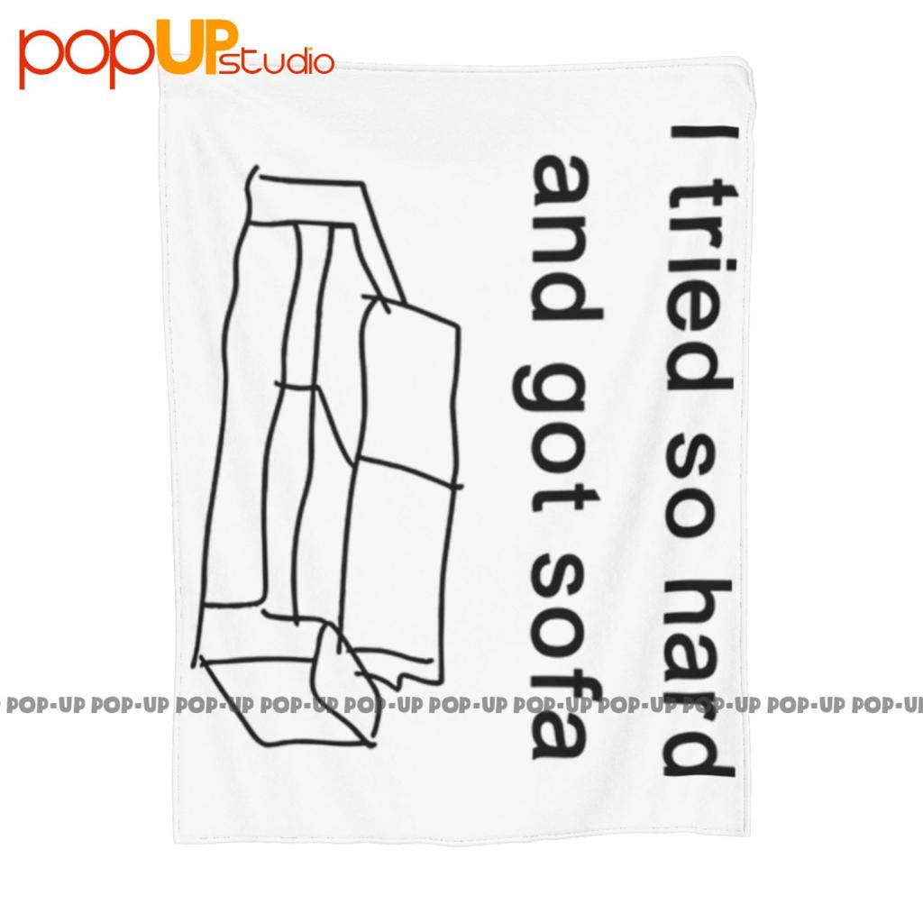 I Tried So Hard And Got Sofa Funny In The End Song Ultra-Soft Blanket Quilt Winter Sofa Cover Bed Covers