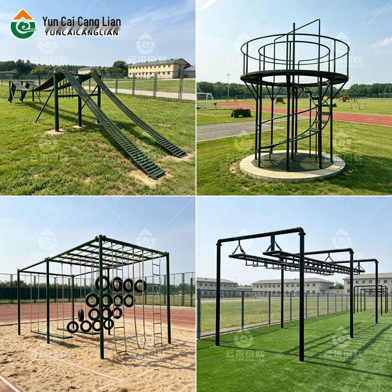 400M Sea-Crossing Obstacle Course Soft Bridge