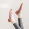 Yoga Socks, Women's Cotton Socks, Summer Boat Socks, Pilates Professional Sports Fitness Dance Floor Socks, Anti-slip and Non-dropping Heels