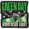 Green Day American Idiot Woven Wings Iron On Patch