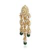 Womens  Kundan Tassel Earrings