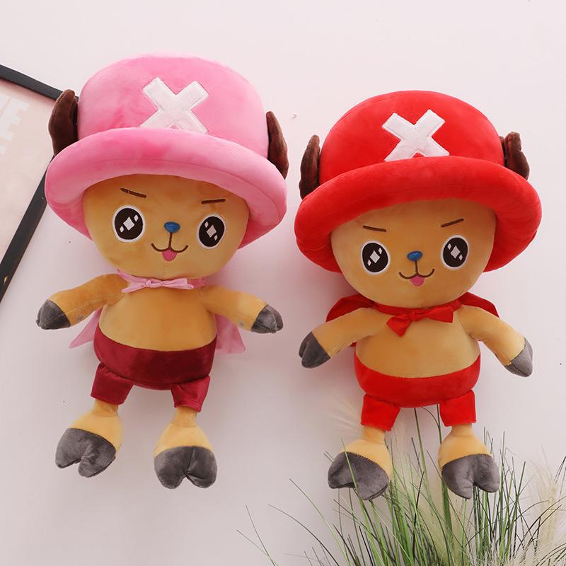 4 стиля One Piece аниме фигурка Тони Тони Чоппер 35 см мягкая плюшевая кукла игрушка украшение для спальни для ребенка рождественский подарок игрушка