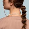 [KRKC] Pearl Necklace for Formal Occasions, 8.0mm Large Grand Premium Pearl, Perfect for Weddings, Casual Wear, Birthday Gift, Graduation Gift,