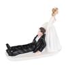 Funny Wedding Cake Toppers Romantic Bride And Groom Resin Figurines Ornament Stand Topper Gifts DIY Cake Decorating Supplies
