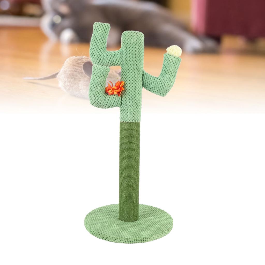 Cat Scratching Post Cute Look Jute Furniture Protection Stable Structure Cat Scratch Tree Tall Cat S