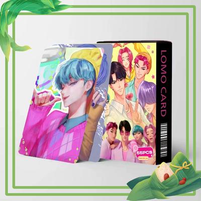 Nouvelles Cartes Laser Chasseurs de Démons Kpop Chasse aux Sorcières Série Animée Accessoires Petit LOMO 9 styles 30 55 92 Divertissant Jeu Sûr Amusant pour Enfants