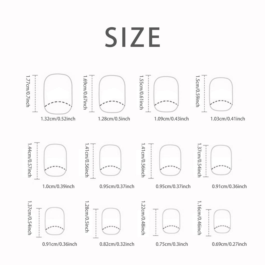 Jednoduchý gradientní květinový nositelný nehet, jemný styl nálepka na nehty, opakovaně použitelné vločky na nehty