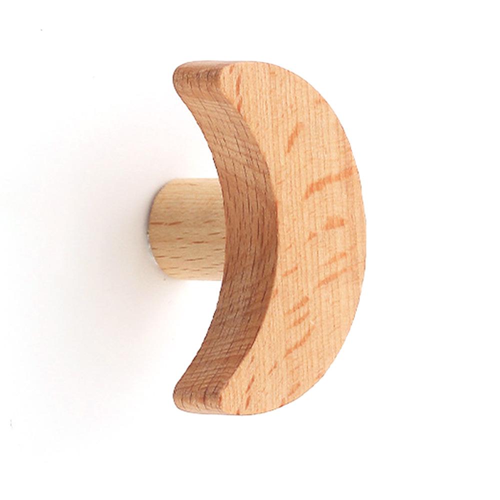 

Cute Wooden Drawer Pulls Kids Room Closet Cabinet Cartoon Pattern Handles Decorative Hooks O