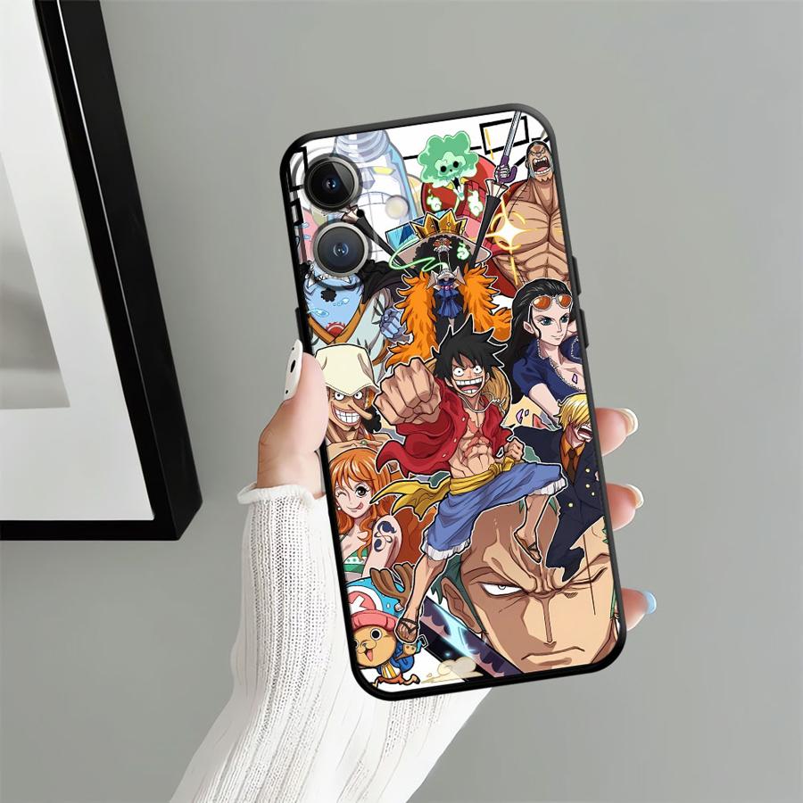 Anime One Piece Luffy Funda Phone Cover Phone Case for Apple iPhone 17 Pro Max 12 14 XR XS MAX 11 16 Air 13 15 Pro 7 8