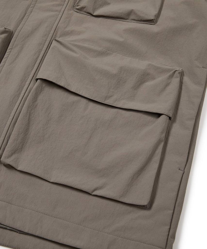 Snowpeak Apparel Root Utility Windbreaker (S24Fmrwb66) Dark Khaki