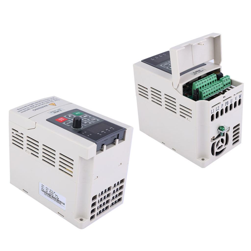 0.4KW Single Phase To 3 Phase 220V Variable Frequency Drive Motor Converter Inverter