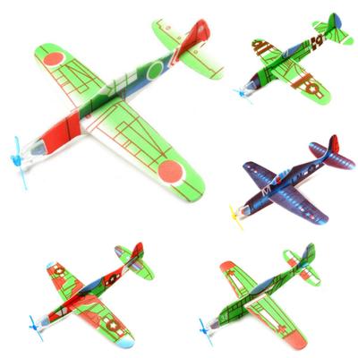 5Pcs DIY Hand Throw Flying Glider Foam Aeroplane Planes Model Children