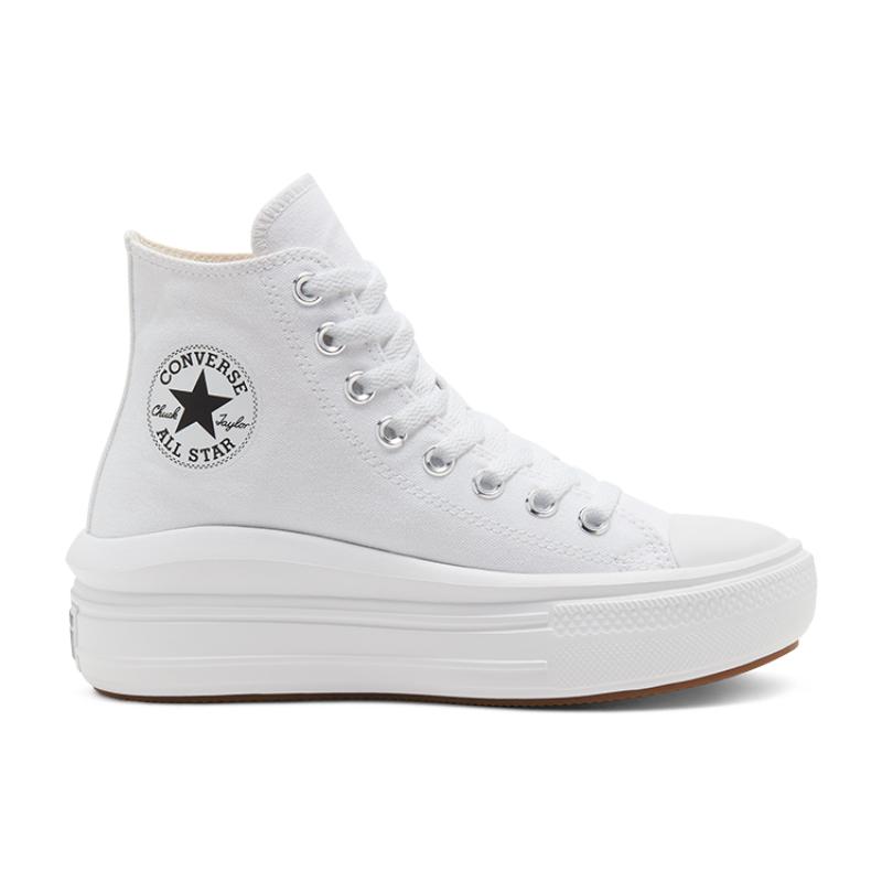 Converse Women's Chuck Taylor All Star High Move Canvas 'White Ivory' Women's