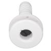 3 4in Bilge Pump Mounting Kit with 6ft PVC Hose Rust Proof Kink Proof Construction for Marine Boat Yachts