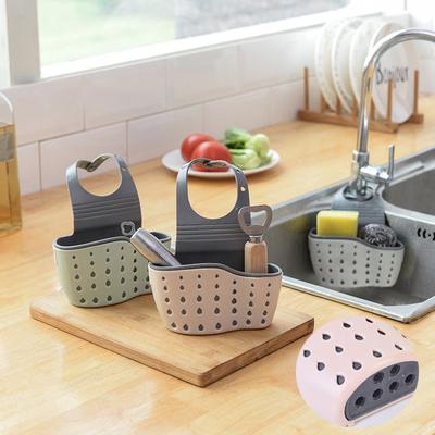 Soap Sponge Sink Shelf Racks Reusable Adjustable Baskets for Organizing Kitchen and Bathroom Hanging Storage Basket