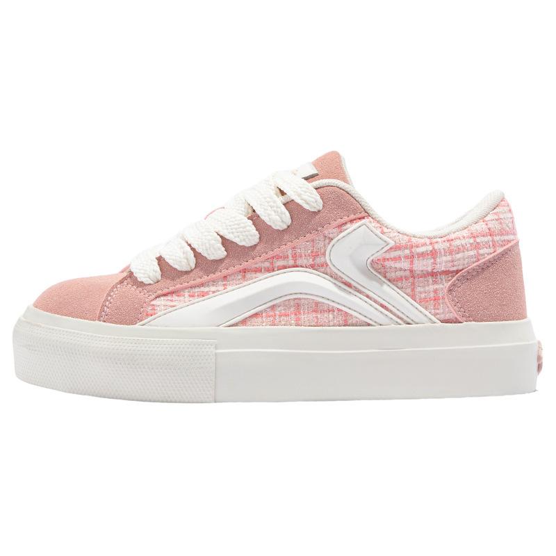 Cherry Blossom Pink Board Shoes Women's 2025 Spring and Summer New Original Niche Casual Shoes Thick-soled Small Fragrant Canvas Shoes