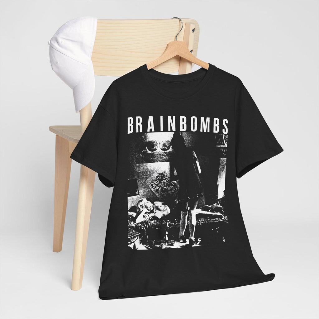 Brainbombs Burning Hell T-shirt Noise Rock Grafica