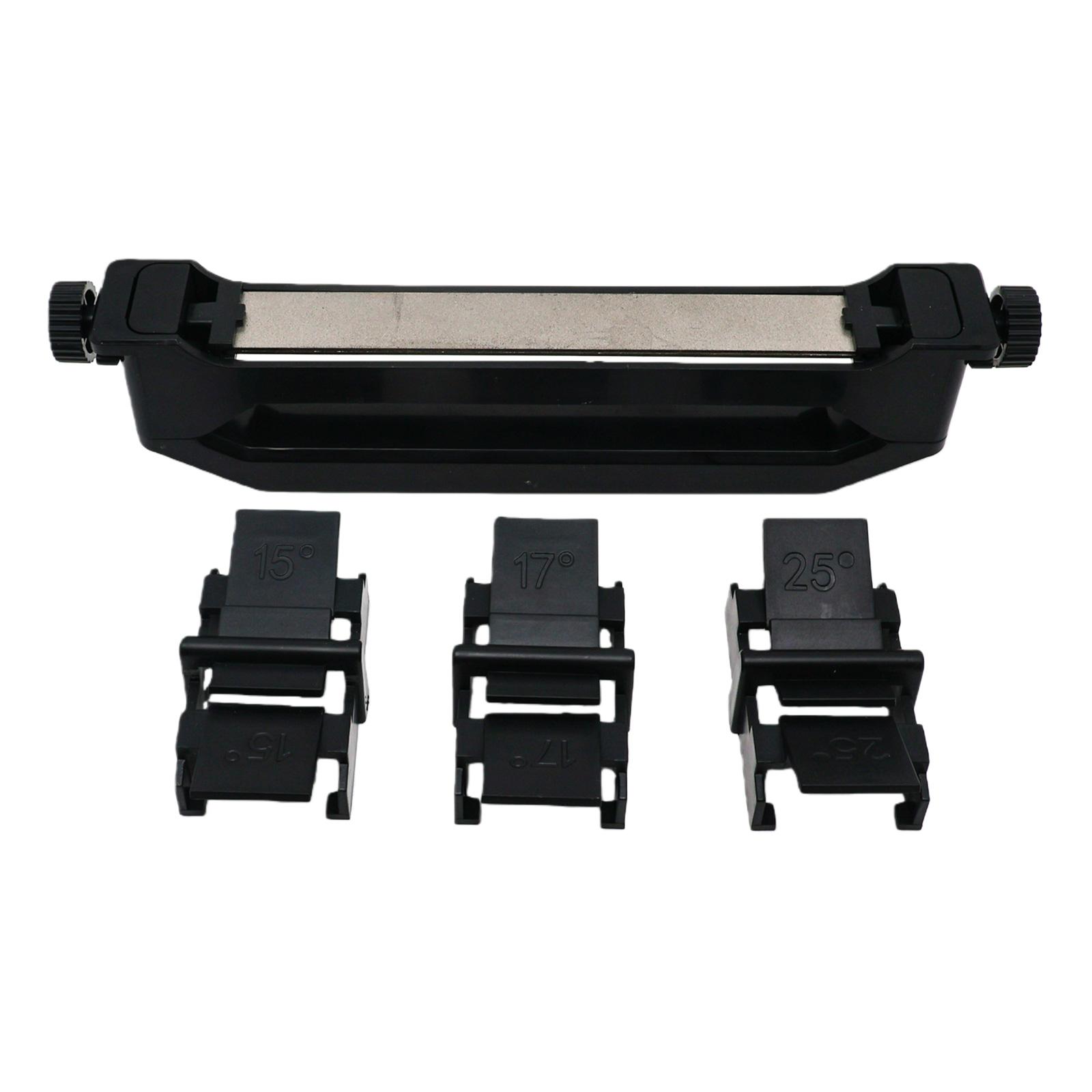 

Точилка для ножей с направляющими для точных углов Кухонный инструмент для заточки ножей Ручная точилка для ножниц Бытовой открыватель для лезвий AS Shwon