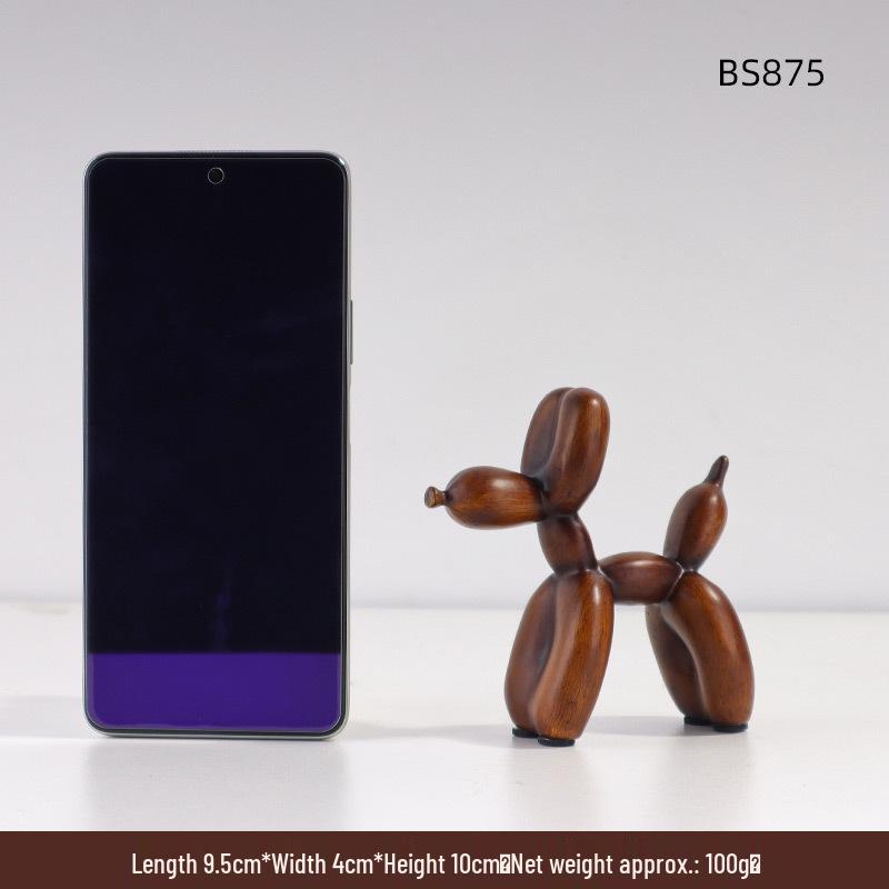 

Скандинавские креативные полимерные фигурки собаки из воздушных шаров - Декор для дома и винного шкафа