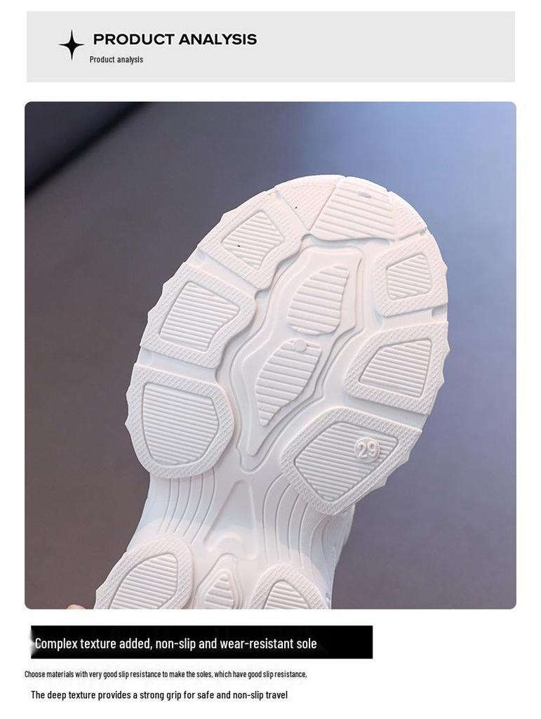 Kids' Sport Shoes 2026: Versatile White Mesh for Boys and Girls - Ideal for Spring and Summer