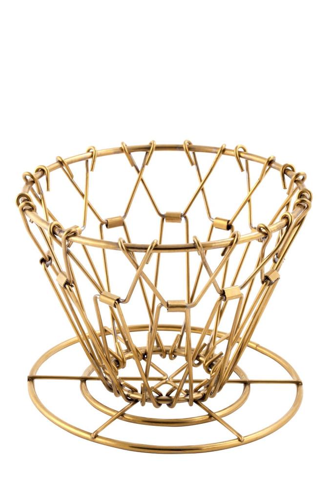 KIKKERLAND Brass Collapsible Coffee Dripper KCU170