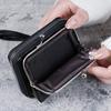 Women's Multi-Card Wallet Clutch with Snap & Zipper Coin Purse