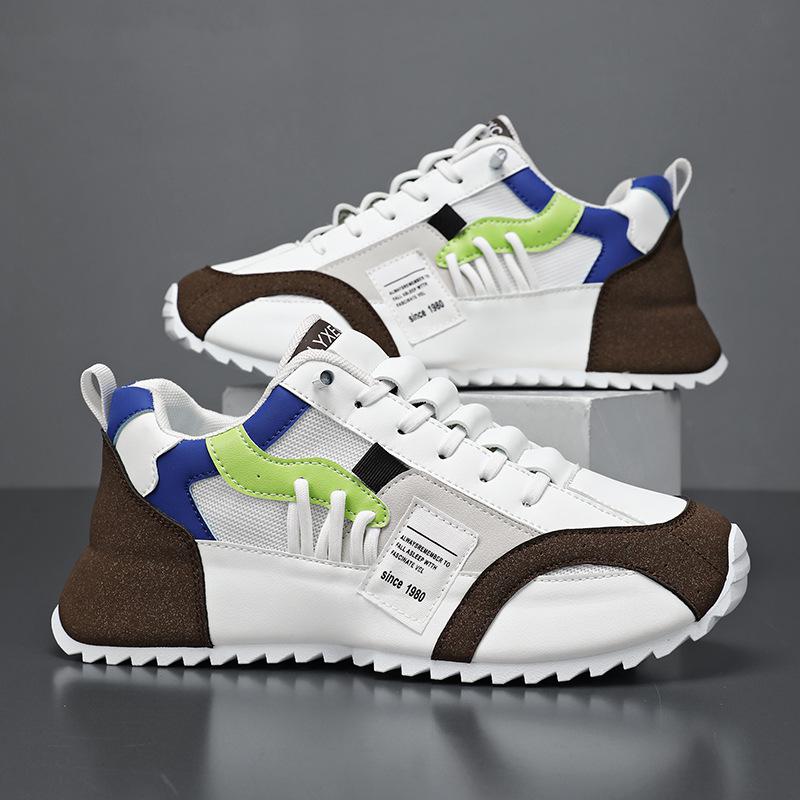 2024 European Men's Breathable Plus Size Athletic Casual Shoes: Autumn Fashion Trend