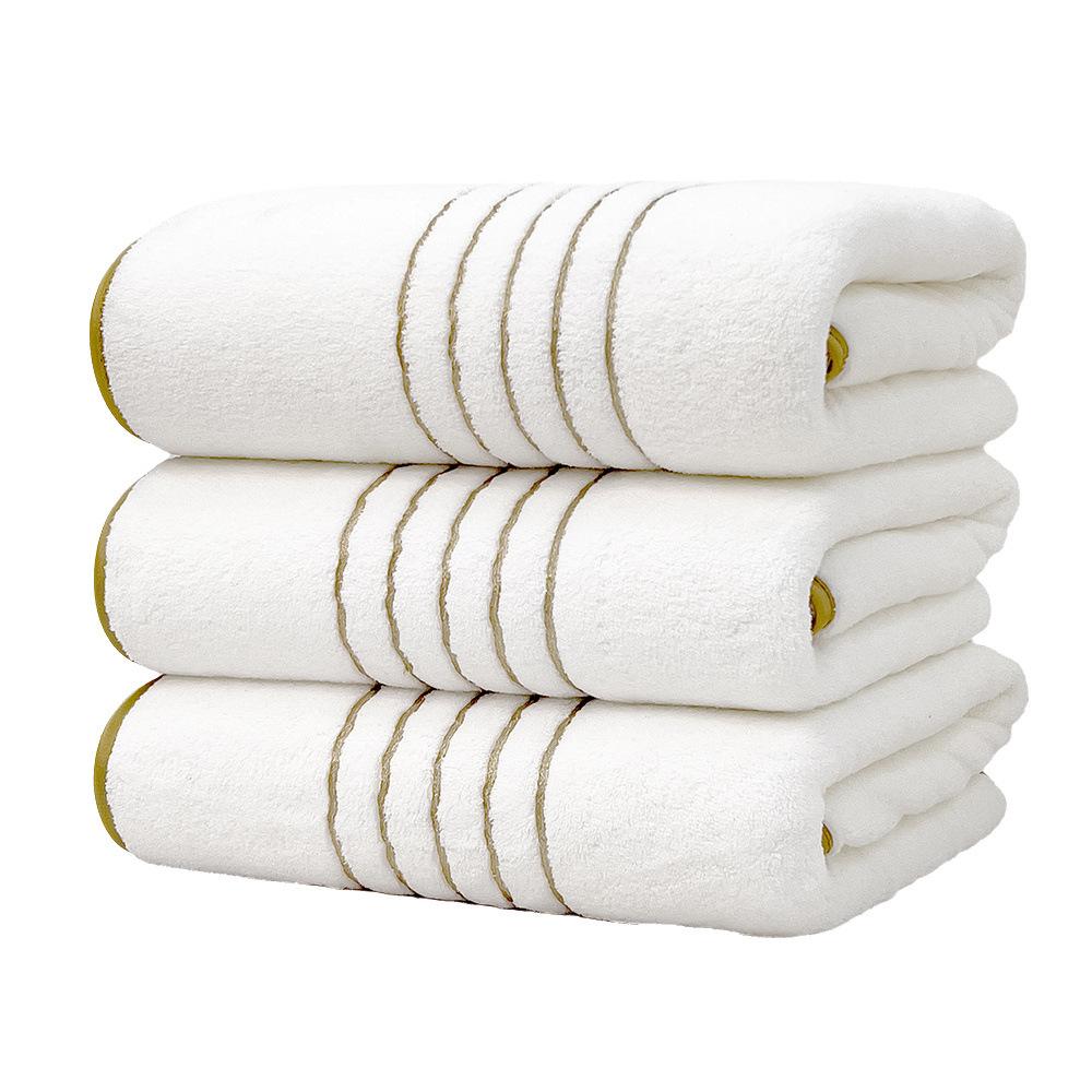3pcs Ultra-Soft Coral Bath Towel Set