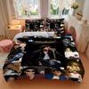 Michael Jackson Collage Print 3Pcs Bedding Setduvet Cover With 2 Bedropillowcase Home Birthday Gift