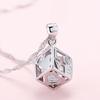 S925 Sterling Silver Love Necklace: Minimalist Heart-Shaped Pendant on Japanese Korean Clavicle Chain