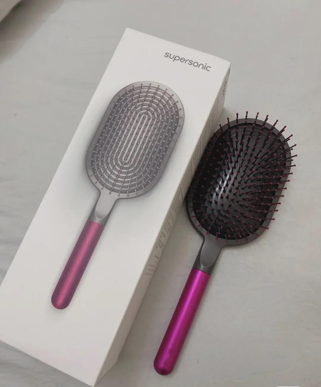 

Массажная расческа Huaqiangbei Air Cushion — портативный, антистатический и улучшающий пушистость парикмахерский инструмент розы красного