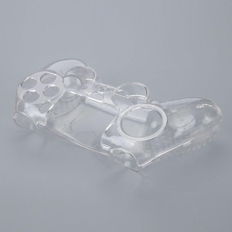 Protetor Rígido Transparente de PC Capa Transparente Skin Case para Controlador PS4