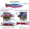12.5cm 40g Surface Popper Sea Fishing Lure for GT Tuna and Boat Fishing
