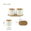 Qianxing Japanese Ceramic Lard & Chili Oil Jar Set