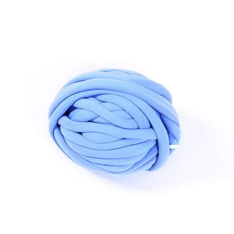 

500 г. Новая толстая шерстяная пряжа с сердечником из хлопка, ручная вязка, машинная стирка, нельзя мыть волосы