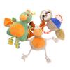 Pet Cotton Rope Toys, Interactive Training Toys for Making Sounds, Grinding Teeth and Cleaning Teeth for Medium and Large-sized Dogs