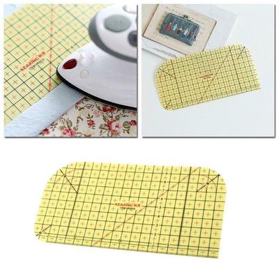 Strumento di misurazione per forniture per cucito fai da te, patchwork, righello per stiratura a caldo