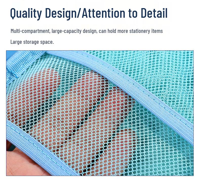 Cartoon Astronaut Large Capacity Pencil Case - Multi-purpose EVA Pencil Box for Kids