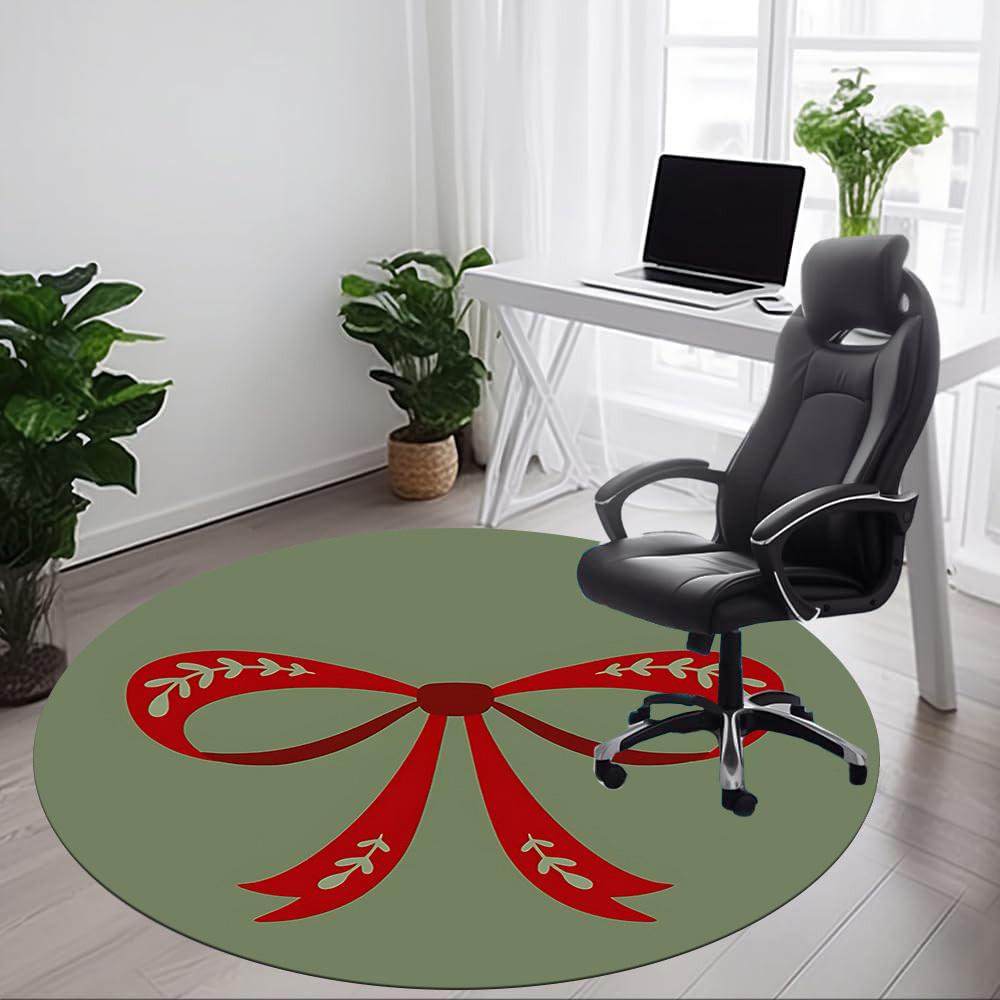 1 Stück Schleifenband Stuhl Teppich für Büro, Weiche Flanell Überwurfmatte, Perfekt für Büro, Feiertagsparty Dekoration Wahl yy260209063