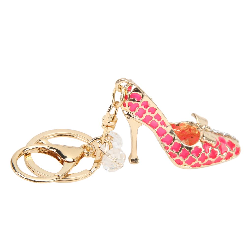Key Chains Women High Heels Shape Compact Elegant   Pendant for Handbag Decoration