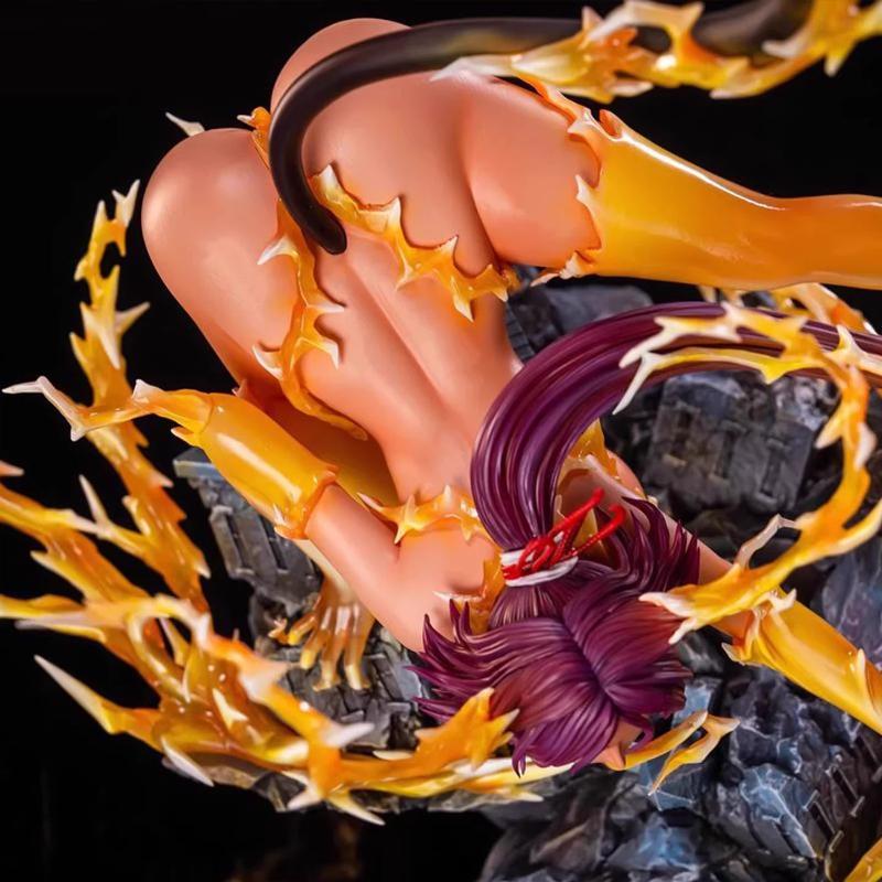 Yoruichi Shihouin Cat Battle Girl Figure Bleach Thousand Year Blood War Arc Anime Resin Statue Collectible Gift For Anime Fans
