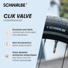 SCHWALBE Click Valve Presta Conversion Kit