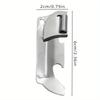 1PC Multifunctional Stainless Steel Folding Bottle Opener, household can opener, canning knife, lid opener, tin can opening