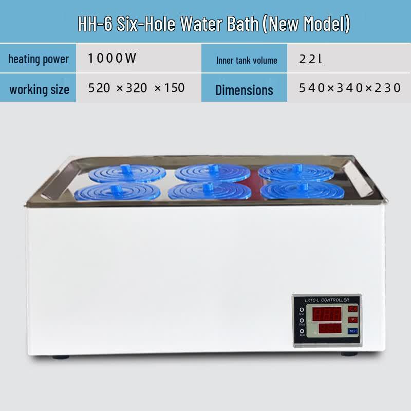 Aokewen HH-6 Digital Six-Hole Water Bath