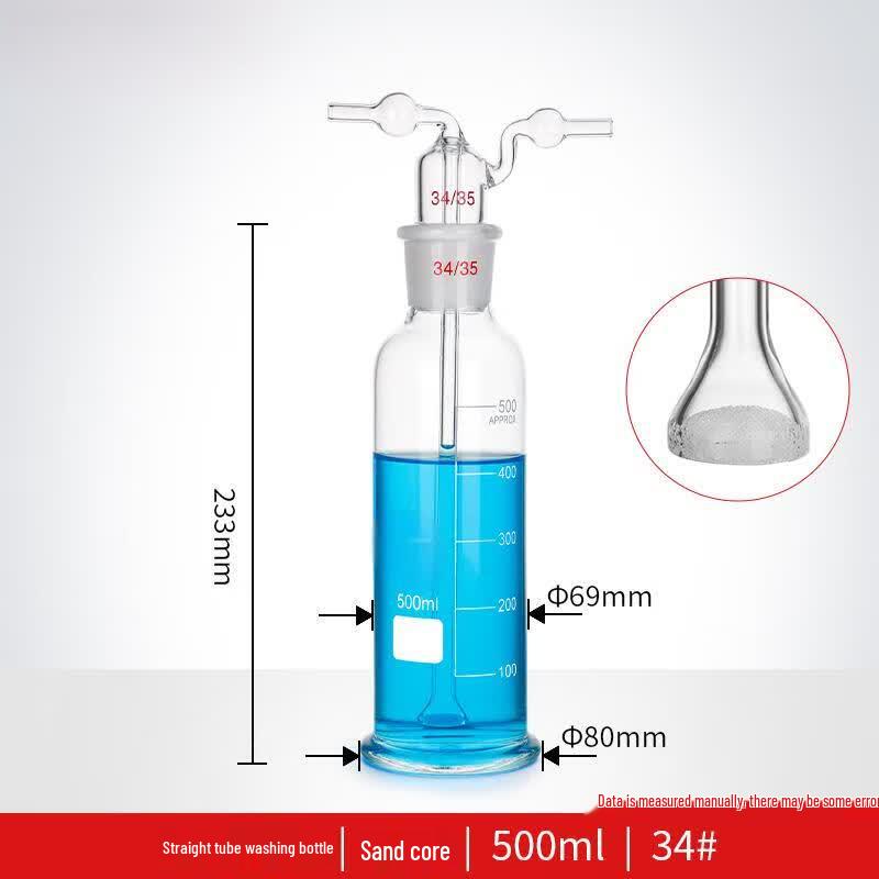 AFW Glass Sand Core Wash Bottle