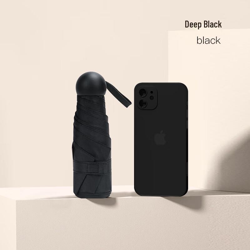 Hongye Mini 5-Fold UV Protection Capsule Umbrella