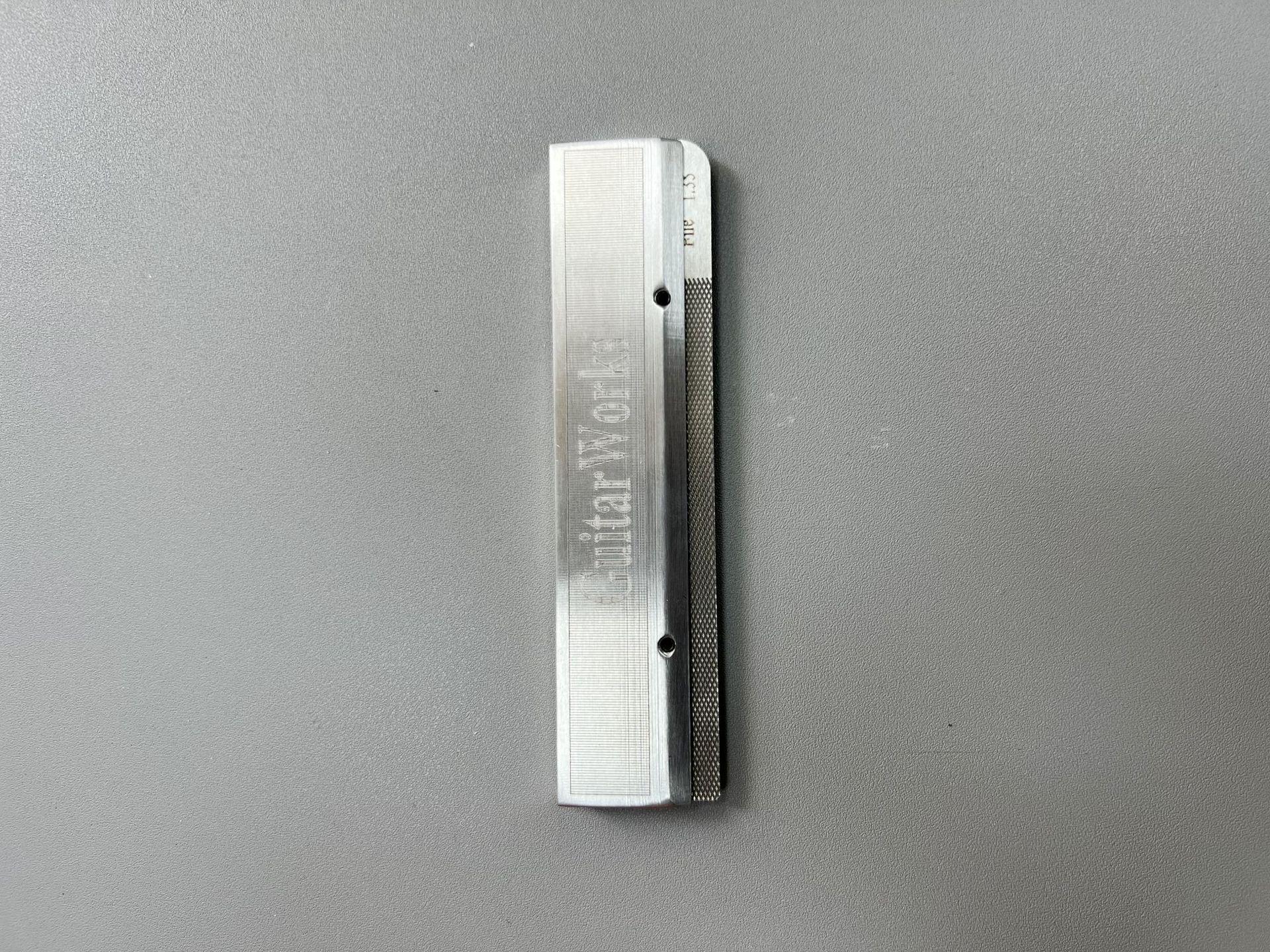 

Diamond Sand Guitar Fret File for Acoustic, Electric, Wood, and Classical Guitars - Wire Replacement and Polishing Tool Groove Only (No Files)