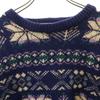 michael ross Baracuta made in England Nordic Pattern Long sleeve sweater Men's Used