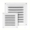 Metal Air Vent Grille Stainless Steel Louver Vents Net Cover Ventilation Cover  Window