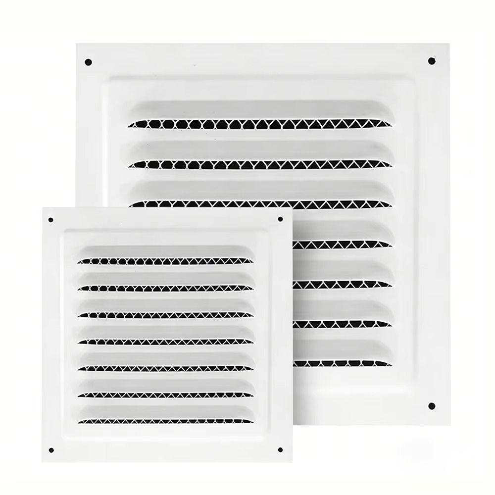 Metal Air Vent Grille Stainless Steel Louver Vents Net Cover Ventilation Cover Window